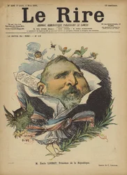 Emile Loubet, Illustration for Le Rire