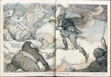 Illustration of Charles Leandre in 