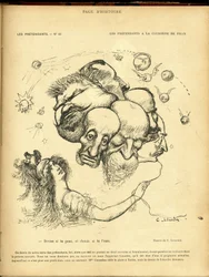Illustration of Charles Leandre (1862-1934) in Le Rire