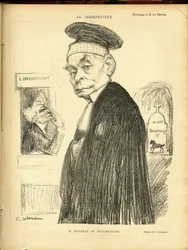 Illustration of Charles Leandre (1862-1934) in Le Rire