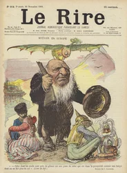 Paul Kruger, Illustration for Le Rire