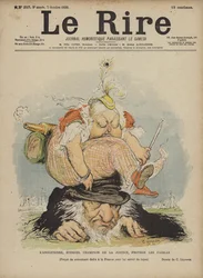 Queen Victoria, Illustration for Le Rire