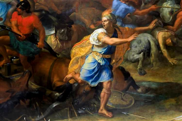 The Battle of Arbela (detail)
