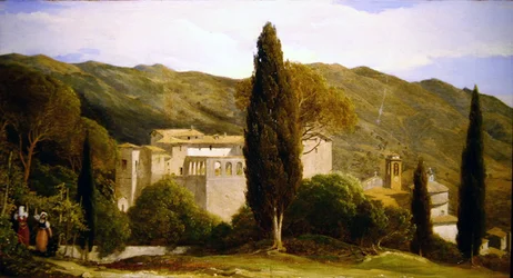 Panoramic View near Rome (detail)