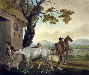The Trick, from The Pytchley Hunt (engraved by F. Jukes)