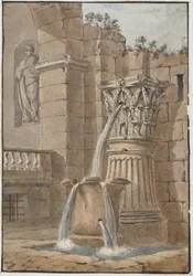 Fountain in a Courtyard