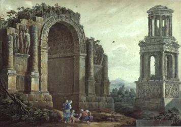 The Triumphal Arch at St. Remy