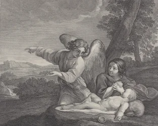 The Angel Appearing to Hagar in the Wilderness
