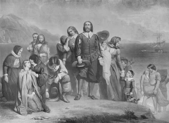 The Landing of the Pilgrim Fathers