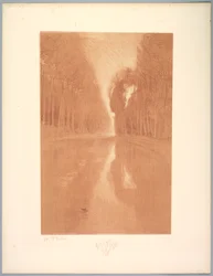 Suite of Landscapes: Landscape, Plate 2, Remarque, Starflowers