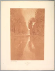 Suite de Paysages: Landscape, Plate 2, Remarque, Starflowers