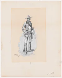 Blanco, for Charles J. Steedman, Bucking the Sagebrush