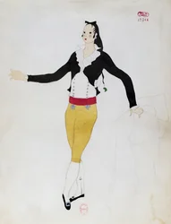 Costume for Character of Figaro from The Barber of Seville by Gioacchino Rossini