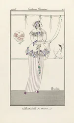 Morning Dress, from Costumes Parisiens, pub. 1913