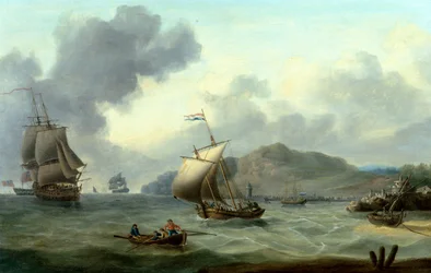 Shipping off Tenerife Island