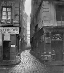 Rue Tirechape, from rue St. Honore, Paris, 1858-78