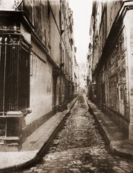 Rue Visconti in Paris taken from the rue de Seine. 6th arrondissement