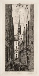 Chantrey Street, Paris, 1862