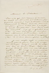 Charles Meryon Autographed Letter