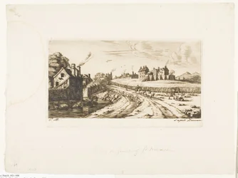 Entrance to the Suburb of Saint-Marceau, Paris