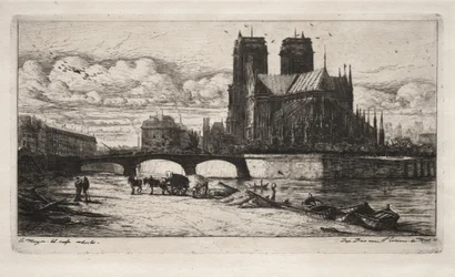 The Apse of the Cathedral of Notre Dame
