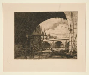 The Arch of the Pont Notre-Dame