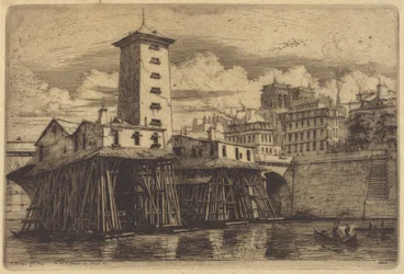 The Notre-Dame Pump, Paris