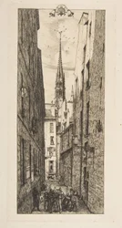 The Street of the Singers (Rue des Chantres, Paris)