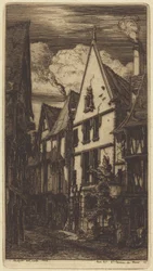 The Cloth Street in Bourges
