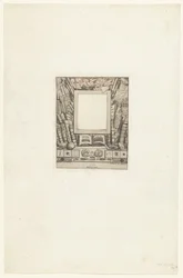Frame Design for the Portrait of Armand Guéraud