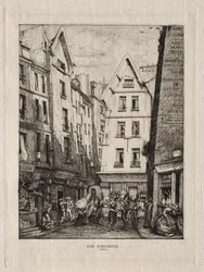 Pirouette Street, near the Markets, Paris