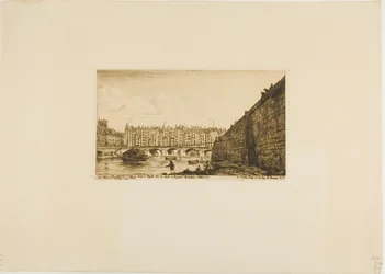 Pont-au-Change, Paris, about 1784