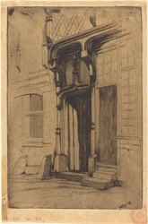 Doorway of an Ancient Convent, Rue Mirabeau, Bourges