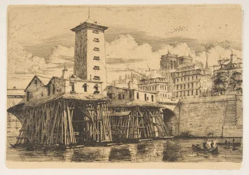 The Notre-Dame Pump, Paris