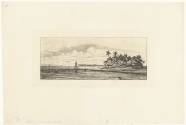 Fishermen at the Wallis Islands in the Pacific Ocean
