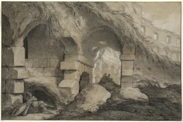 The Interior of the Colosseum
