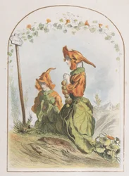 Capucine, from Les Fleurs Animées