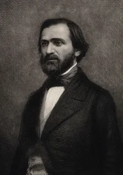Portrait of the Composer Giuseppe Verdi
