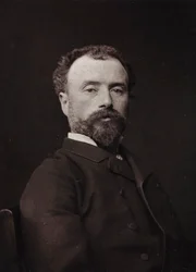 Portrait of the French Painter Hippolyte Dominique Berteaux