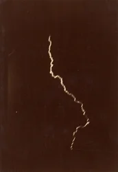 Spiral of Lightning in a Thunderstorm