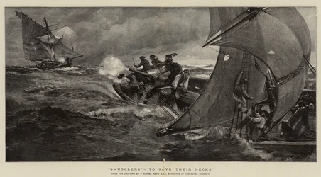 Smugglers, To Save Their Necks