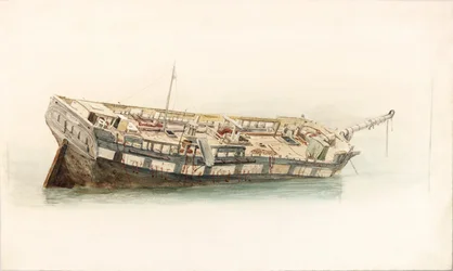 Wreck of a Man of War