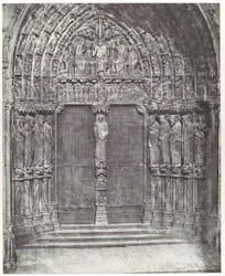 Chartres Cathedral, Central Portal of the South Transept; The Last Judgment
