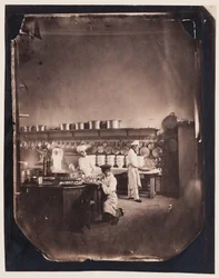 Kitchen of the Imperial Asylum at Vincennes