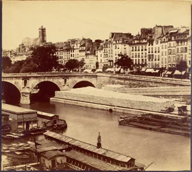The Pont Marie and the Quays of the Célestins, Seen from the Quai d
