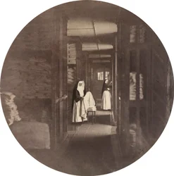 Imperial Asylum of Vincennes: the Laundry, 1859