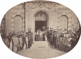Imperial Asylum of Vincennes: August 15, Salute to the Emperor, 1859