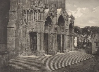 Plate XII Chartres Cathedral, Portique du Midi
