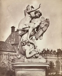 Statue of the Tuileries: G. Marsy and A. Flamen: Boreas Abducting Oreithyia, 1859