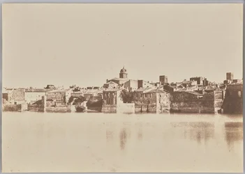 View from the Banks of the Rhône, “Arles”